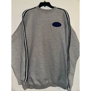 Vintage The Greenbrier Resort White Grey Crewneck Sweater West Virginia Sulpher